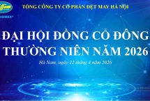 ĐẠI HỘI ĐỒNG CỔ ĐÔNG THƯỜNG NIÊN NĂM 2026